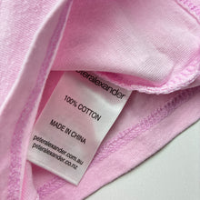 Load image into Gallery viewer, Girls Peter Alexander, cotton pyjama top, small marks, FUC, size 00,  