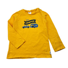 Load image into Gallery viewer, Boys Target, cotton long sleeve tee / top, camping, EUC, size 2,  