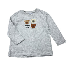 Load image into Gallery viewer, Boys Anko, grey marle long sleeve tee / top, GUC, size 1,  