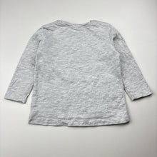 Load image into Gallery viewer, Boys Anko, grey marle long sleeve tee / top, GUC, size 1,  
