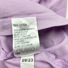 Load image into Gallery viewer, Girls Anko, purple cotton tee / top, EUC, size 10,  