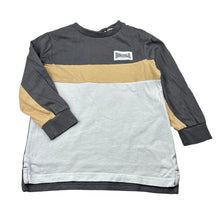 Load image into Gallery viewer, Boys Lonsdale, cotton long sleeve tee / top, FUC, size 3,  