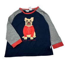 Load image into Gallery viewer, Boys Peter Alexander, cotton long sleeve pyjama top, wash fade, FUC, size 5,  