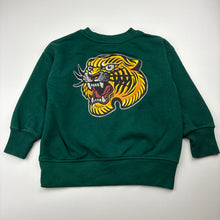 Load image into Gallery viewer, Boys Tilt, fleece lined sweater / jumper, tiger, GUC, size 3,  
