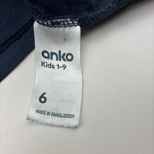 Load image into Gallery viewer, Boys Anko, cotton long sleeve tee / top, wash fade, FUC, size 6,  