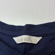 Load image into Gallery viewer, Boys Ollie's Place, navy cotton long sleeve tee / top, digger, EUC, size 3,  