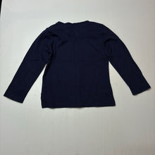 Load image into Gallery viewer, Boys Ollie's Place, navy cotton long sleeve tee / top, digger, EUC, size 3,  