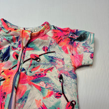 Load image into Gallery viewer, Girls Bonds, colourful zip wondersuit / zippy / romper, GUC, size 00,  