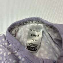 Load image into Gallery viewer, Girls Bonds, zip wondersuit / zippy / romper, FUC, size 00,  