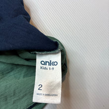 Load image into Gallery viewer, Boys Anko, cotton long sleeve tee / top, EUC, size 2,  