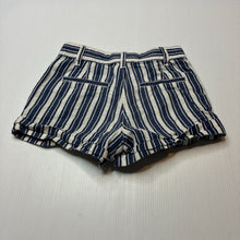 Load image into Gallery viewer, Girls Country Road, striped linen / cotton shorts, adjustable, GUC, size 3,  