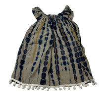 Load image into Gallery viewer, Girls COCONUT DREAMS, tie dyed lightweight summer dress, EUC, size 00, L: 36cm