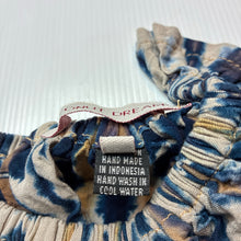 Load image into Gallery viewer, Girls COCONUT DREAMS, tie dyed lightweight summer dress, EUC, size 00, L: 36cm