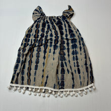 Load image into Gallery viewer, Girls COCONUT DREAMS, tie dyed lightweight summer dress, EUC, size 00, L: 36cm