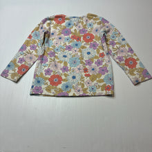 Load image into Gallery viewer, Girls Target, stretchy floral organic cotton blend top, FUC, size 2,  