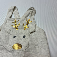 Load image into Gallery viewer, Unisex Seed, cotton Christmas romper, EUC, size 000,  