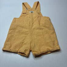 Load image into Gallery viewer, Unisex purebaby, organic cotton / linen overalls / shortalls, GUC, size 0-1,  