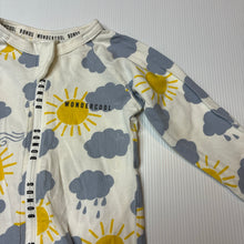 Load image into Gallery viewer, Unisex Bonds, WONDERCOOL zip wondersuit / zippy / romper, EUC, size 00,  
