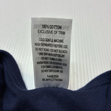 Load image into Gallery viewer, Unisex Disney, nvavy cotton bodysuit / romper, Mickey &amp; Friends, EUC, size 1,  