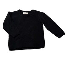 Load image into Gallery viewer, Girls Mango, black knitted sweater / jumper, GUC, size 2,  