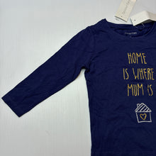 Load image into Gallery viewer, Girls Favourites, cotton long sleeve tee / top, NEW, size 2,  