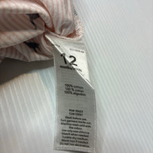 Load image into Gallery viewer, Boys Carters, cotton shirtall / romper, dinosaurs, GUC, size 12 months,  