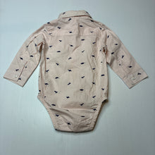 Load image into Gallery viewer, Boys Carters, cotton shirtall / romper, dinosaurs, GUC, size 12 months,  