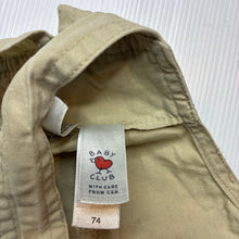 Load image into Gallery viewer, Boys BABY CLUB, cotton overalls / shortalls, GUC, size 0,  