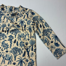 Load image into Gallery viewer, Girls Wilson and Frenchy, UPF 50+ long sleeve swim one-piece, EUC, size 0,  