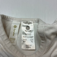 Load image into Gallery viewer, Girls Dymples, soft feel stretchy bodysuit / romper, EUC, size 0000,  