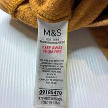 Load image into Gallery viewer, Boys M&amp;S, lightweight fleece lined casual pants, elasticated, GUC, size 0,  