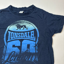Load image into Gallery viewer, Boys Lonsdale, navy cotton tee / top, EUC, size 3,  