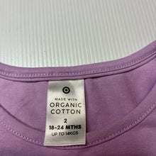 Load image into Gallery viewer, Girls Target, stretchy organic cotton blend long sleeve top, EUC, size 2,  