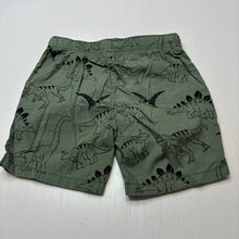 Load image into Gallery viewer, Boys Anko, lightweight coton shorts, elasticated, dinosaurs, EUC, size 3,  