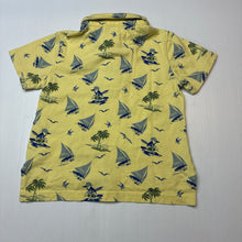 Load image into Gallery viewer, Boys Ralph Lauren, soft cotton polo shirt top, windsurf bear, EUC, size 1-2,  