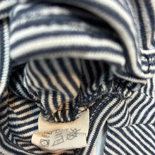 Load image into Gallery viewer, Unisex ALANA, striped organic cotton bodysuit / romper, EUC, size 00000-0000,  