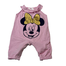 Load image into Gallery viewer, Girls Disney, Minnie Mouse cotton romper, GUC, size 0000,  