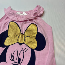 Load image into Gallery viewer, Girls Disney, Minnie Mouse cotton romper, GUC, size 0000,  