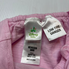 Load image into Gallery viewer, Girls Disney, Minnie Mouse cotton romper, GUC, size 0000,  