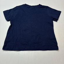 Load image into Gallery viewer, Unisex Sprout, navy cotton Christmas tee / top, EUC, size 1,  