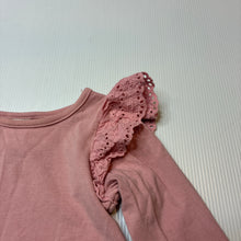 Load image into Gallery viewer, Girls Dymples, broderie trim bodysuit / romper, GUC, size 0,  