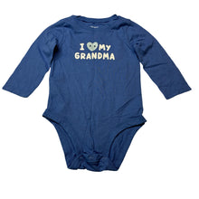 Load image into Gallery viewer, Unisex Carters, cotton bodysuit / romper, grandma, GUC, size 0,  