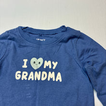 Load image into Gallery viewer, Unisex Carters, cotton bodysuit / romper, grandma, GUC, size 0,  