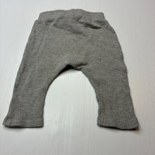 Load image into Gallery viewer, Boys Anko, grey waffle leggings / bottoms, GUC, size 000,  