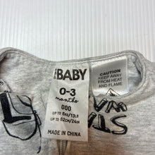Load image into Gallery viewer, Unisex Cotton On, Star Wars zip coverall / romper, GUC, size 000,  