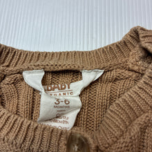 Load image into Gallery viewer, Unisex Cotton On, organic cotton knit cardigan, GUC, size 00,  