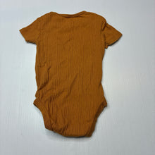 Load image into Gallery viewer, Unisex Anko, ribbed cotton bodysuit / romper, GUC, size 00,  