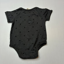 Load image into Gallery viewer, Boys Tiny Little Wonders, grey cotton bodysuit / romper, GUC, size 00,  