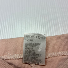 Load image into Gallery viewer, Girls Baby Berry, pink ribbed footed leggings / bottoms, GUC, size 000,  