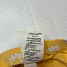 Load image into Gallery viewer, Girls Dymples, yellow floral leggings / bottoms, FUC, size 00,  